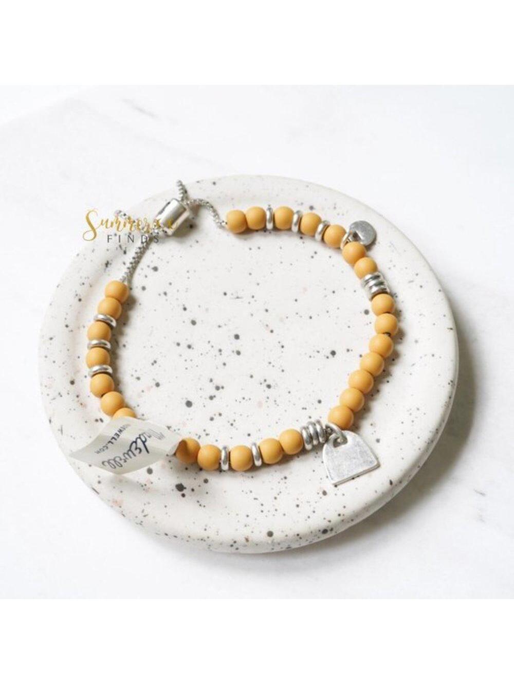 Madewell Beachline Beaded Slider Bracelet